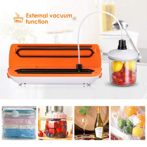 Amzdeal Vacuum Food Machine 30cm Sealing Width Portable Automatic Vacuum Sealer