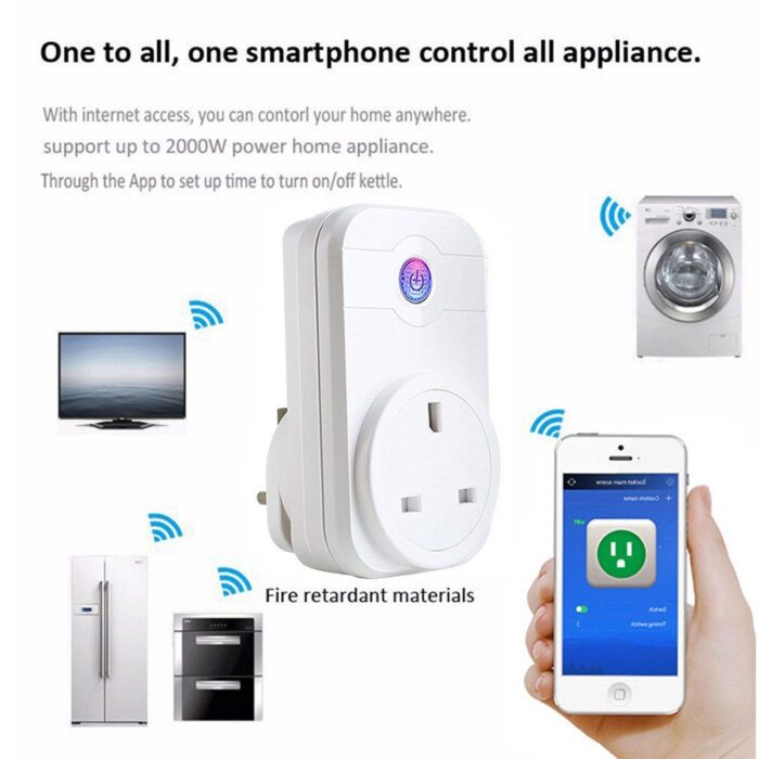 Vindar WIFI Smart Socket &amp; Wireless Plug Compatible With Alexa Google Home And IFTTT